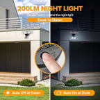 LUTEC 2 Pack 74W 8000 Lumen Motion Sensor Outdoor Lights, 5000K Daylight - Image 5