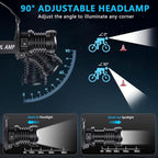 AMAKER LED Rechargeable Headlamp, High Lumens Super Bright - Image 6