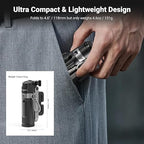 NEEWER Mini Tripod for Phone, Lightweight Foldable Small Selfie Stick Cell - Image 3