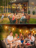 Larkvue 50FT Outdoor String Lights, Patio Lights - Image 4