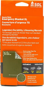 S.O.L. Survive Outdoors Longer 90% Heat Reflective Heavy-Duty Emergency Blanket - Image 5