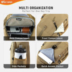 SKYSPER Sling Bag RFID Cross Body Bag Recycled Crossbody Backpack Travel Daypack - Image 5