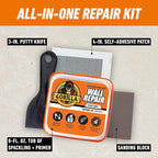 Gorilla Wall Repair Kit Featuring Gorilla Heavy Duty Wall Repair Spackling + - Image 2