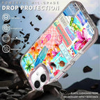 Case for iPhone 16, Coastal Beach Cover Coquette Collage Phone Case Design，for - Image 5