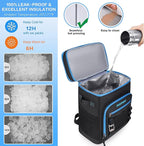 Hulongo Large Waterproof Insulated Cooler Backpack - Image 3