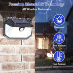 4-Pack Solar Wall Lights Outdoor - Image 5