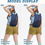 BECOJADDE 20L Small Hiking Backpack - Image 5
