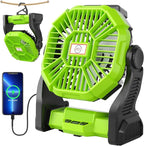 Rechargeable Portable Camping Fan by TDLOL