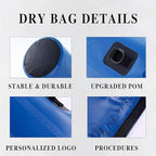IDRYBAG Dry Bag for Kayaking Waterproof 2L/5L/10L/15L/20L, Small Dry Sack - Image 2