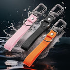Metal heavy duty key chain carabiner clip bottle opener wrist lanyard ring car - Image 6