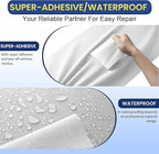 Self-Adhesive Canvas Repair Tape, 8.3" x 11" Waterproof Canvas Repair Patch - Image 3