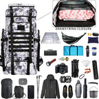 Hiking Backpack for Men 70L/100L Camping Backpack Military Rucksack Molle 3 - Image 4