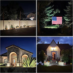 GKGG Solar Lights Outdoor Waterproof IP65, Solar Powered 76 LED 3 Lighting - Image 7
