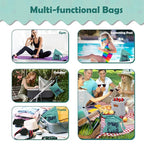 ALVABABY 3pcs Cloth Diaper Wet Dry Bags Waterproof Reusable - Image 4