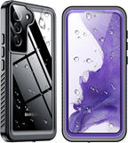 SPIDERCASE for Samsung Galaxy S22 Waterproof Case, IP68 Water Resistance Full by SPIDERCASE