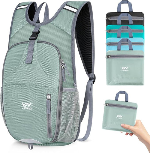 15L Foldable Hiking Backpack, Lightweight Packable Waterproof Machine Washable by Unknown