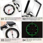 Orienteering Compass with Sighting Mirror - Image 4