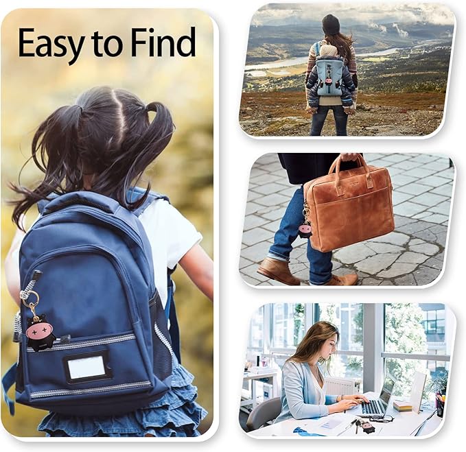 Leather Keychain Case Holder Compatible - Image 5