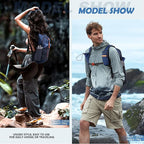 BECOJADDE 15L Small Hiking Backpack - Image 8