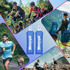 Running Vest Soft Flask, Collapsible Water Bottles - Image 6