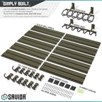 Savior Equipment Wall Rack System Heavy-Duty Steel Tactical Rifle Carbine - Image 6