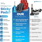 Helmet Mount Adhesive Sticky Pads - Image 2