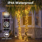 115FT 300LED Warm White Christmas String Fairy Lights Indoor/Outdoor, Waterproof - Image 5