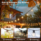 addlon 200FT Outdoor String Lights G40 - Image 4
