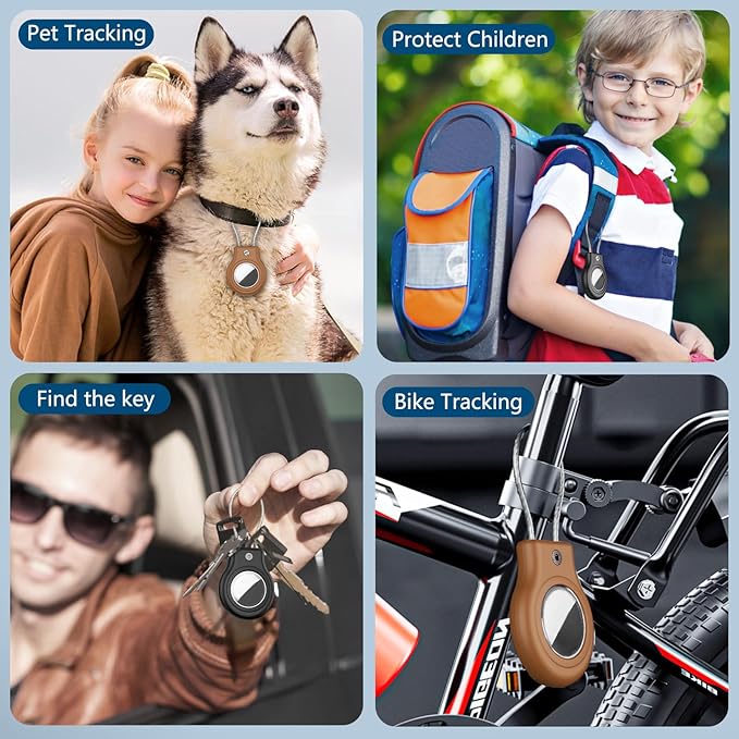 Waterproof Airtag Holder, 4 Pack Airtag Case - Image 6