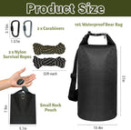 Bear Bag Hanging Kit, 10L Waterproof Bear Bags - Image 2