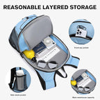 Ultra-Light Soft Daypack 15L/20L, Cushioned Breathable Back Panel Backpack - Image 2