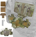 Tactical Gear Plate Carrier Vest Accessories, MOLLE Phone Chest Mount Holder by Unknown