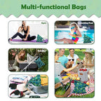 ALVABABY 3pcs Cloth Diaper Wet Dry Bags Waterproof Reusable - Image 4