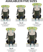 Naturehike 60L Rock 2.0 Upgraded Internal Frame Hiking Backpack - Image 7