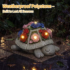 Solar Garden Decor Outdoor Turtle Statue - Image 4