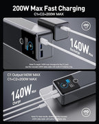 SIXTHGU Laptop Power Bank, 3-Port 20, 000mAh Portable Charger - Image 2