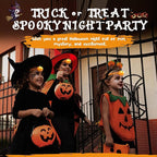 EverBrite Halloween Pumpkin Headlamp 5 Pack, 2 Modes LED Head Lamp Adjustable - Image 2