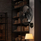 Hurricane 16" High Velocity Pro Oscillating Metal Wall Mount Fan w/ 3 Speeds - Image 4