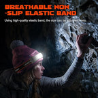 Hopedone Rechargeable Headlamp, 4 Packs 230°Wide-Angle 1000 Lumens Headlamp - Image 6
