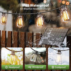 addlon 198 FT Solar String Lights Outdoor Waterproof - Image 4