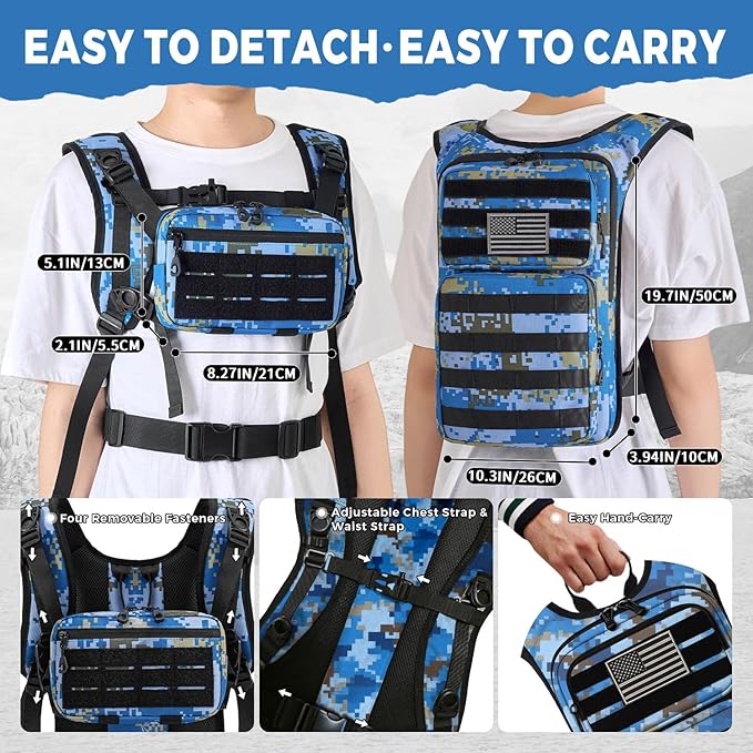 Koculemi Tactical Hydration Backpack - Image 3