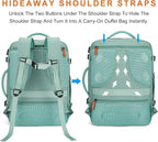 Lumesner Carry on Travel Backpacks, Extra Large 40L Flight Approved Bag - Image 5