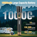 WdtPro Rechargeable LED Flashlights High Lumens, Super Bright 90000LM - Image 3
