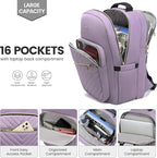 LOVEVOOK Laptop Backpack for Women 17.3 inch, Cute Womens Travel Backpack Purse - Image 2
