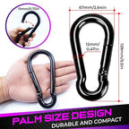 PAMAZY 2Pcs 5.5In Spring Snap Hooks 1000LBS Capacity, Utility Hook Clip - Image 3