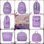 ZOMAKE Ultra Lightweight Packable Backpack 20L, Small Foldable Backpacks Hiking - Image 5