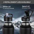 HASLE OUTFITTERS 32 oz Insulated Water Bottle Stainless Steel Double Walled - Image 5