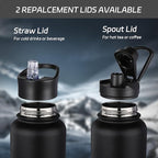 HASLE OUTFITTERS 32 oz Insulated Water Bottle Stainless Steel Double Walled - Image 4