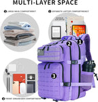 Military Tactical Backpack 45L/25L 3 Day Assault Pack Molle Daypack Hiking - Image 6