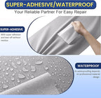 Self-Adhesive Canvas Repair Tape, 8.3" x 11" Waterproof Canvas Repair Patch - Image 3